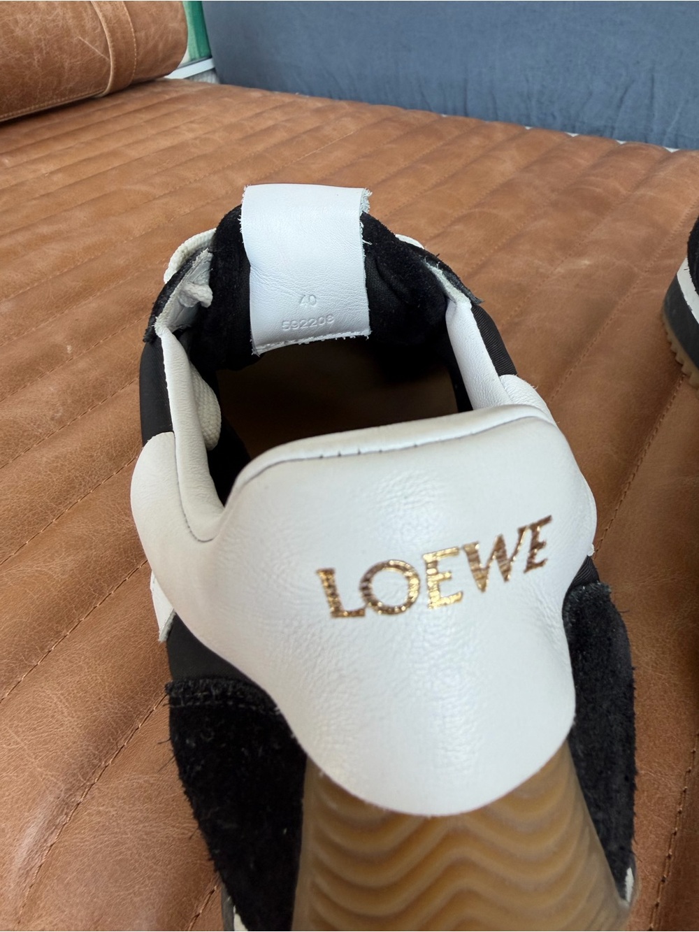 Flow Runner in nylon and suede - Picture 9 of 9